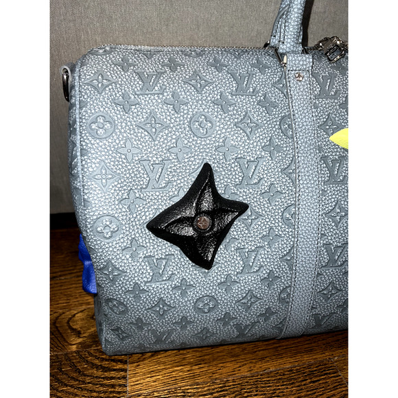 Louis Vuitton Keepall Bandouliere 50 Rock Climbing Taurillon Weekend Travel Bag - Picture 4 of 12